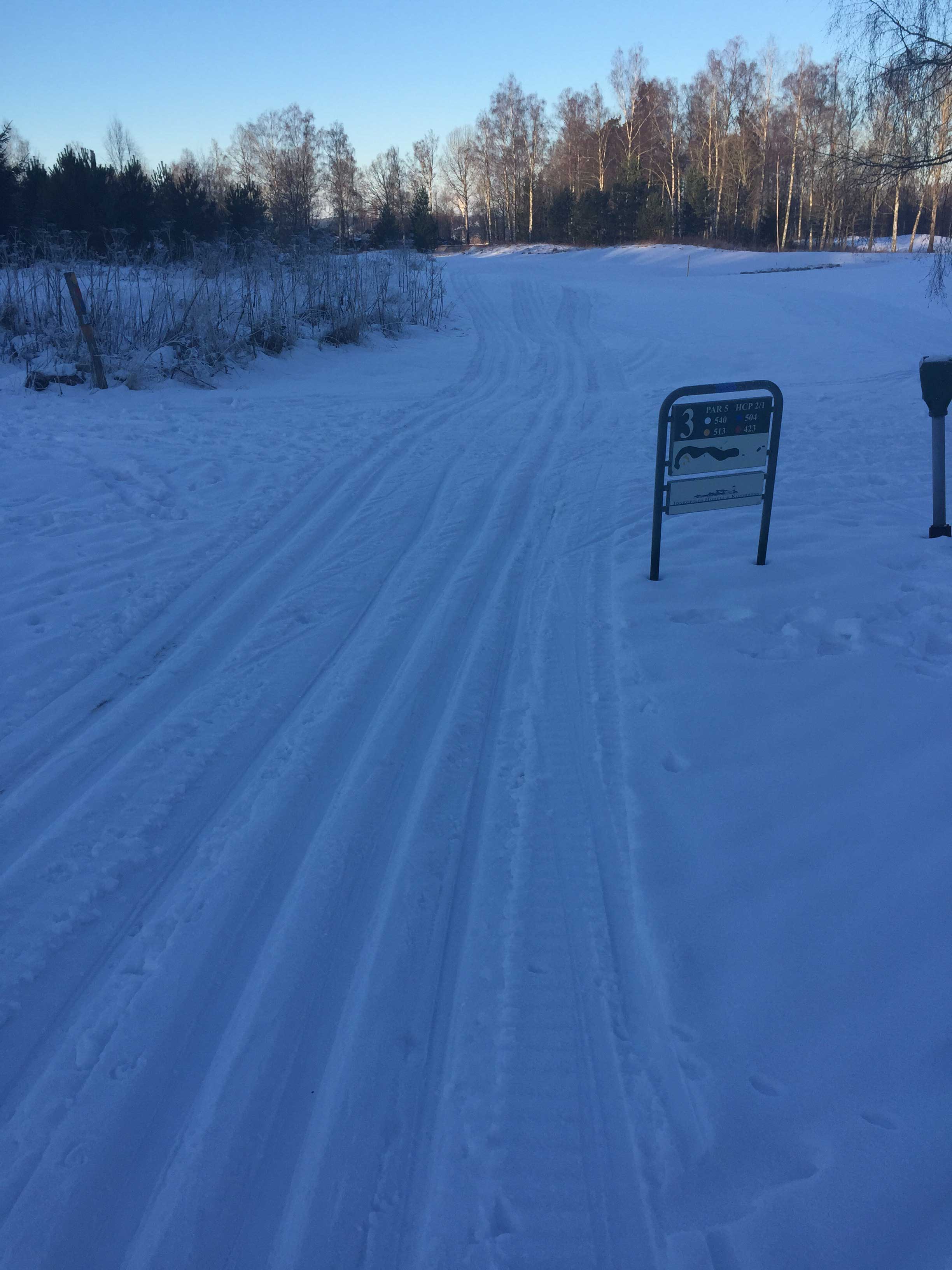 Bilden tagen fredagen 15 februari 2016. Fantastisk dag med sol och 10 minus.