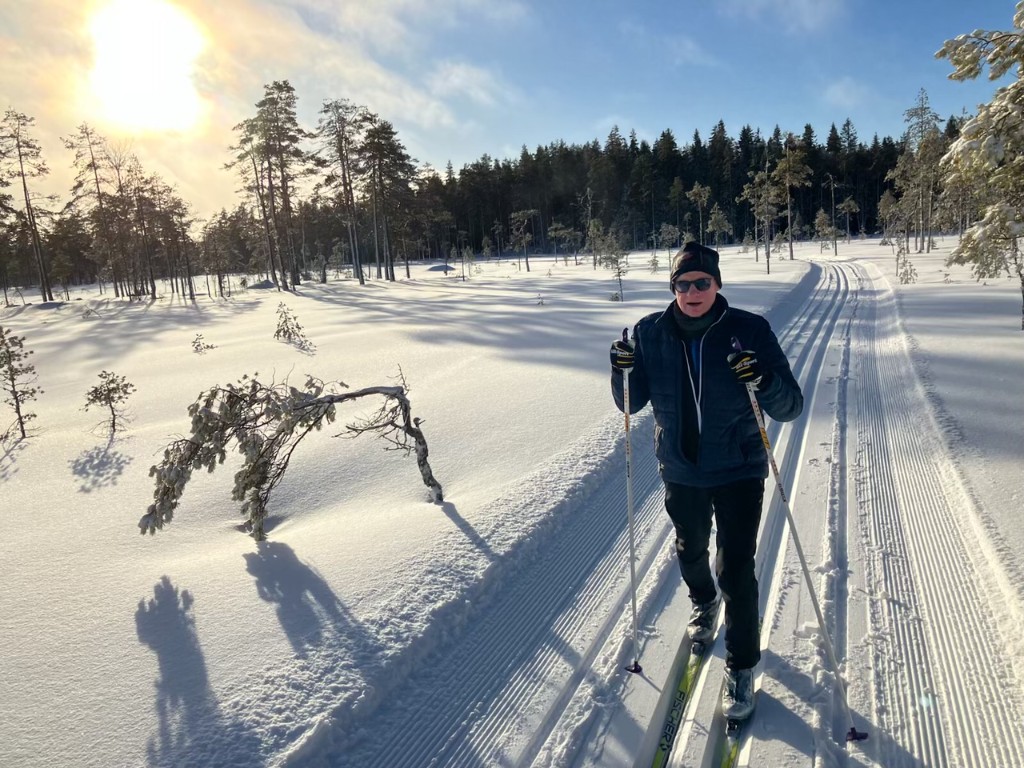 Röda spåret, efter ca 8 km