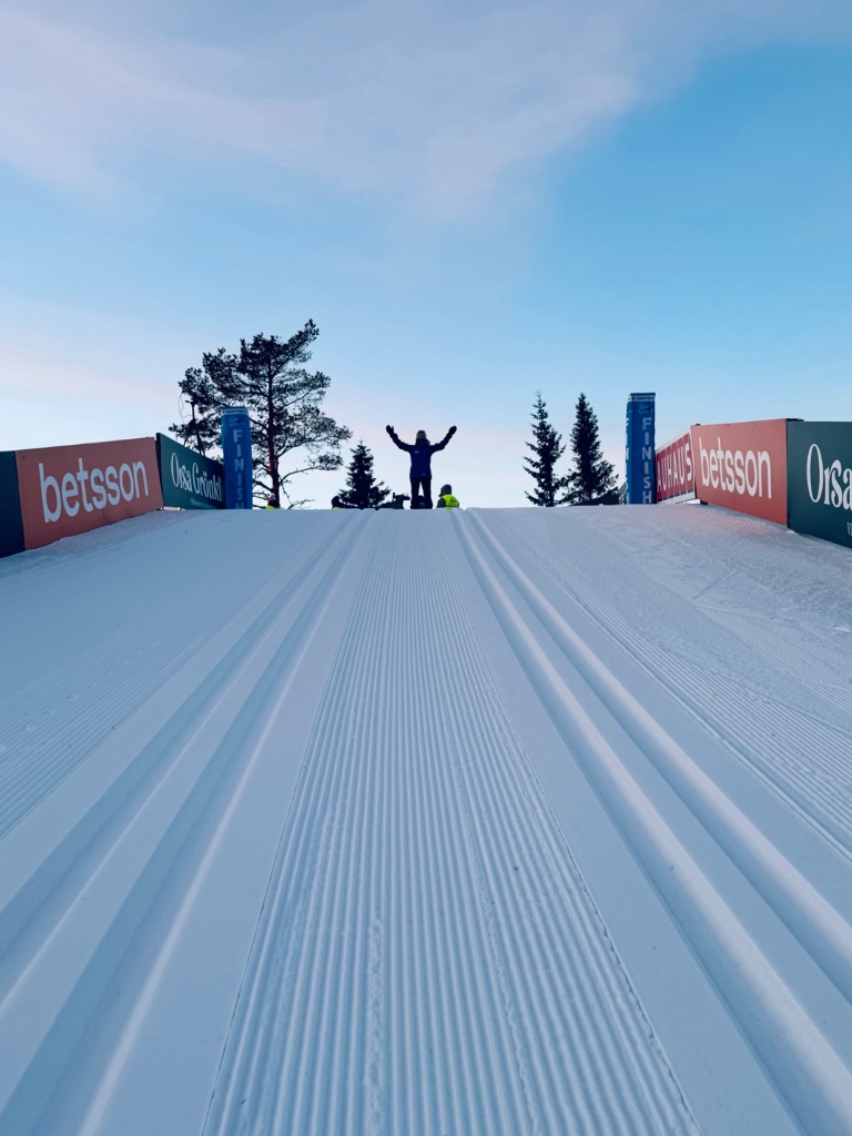 Målet Ski Classics 2025