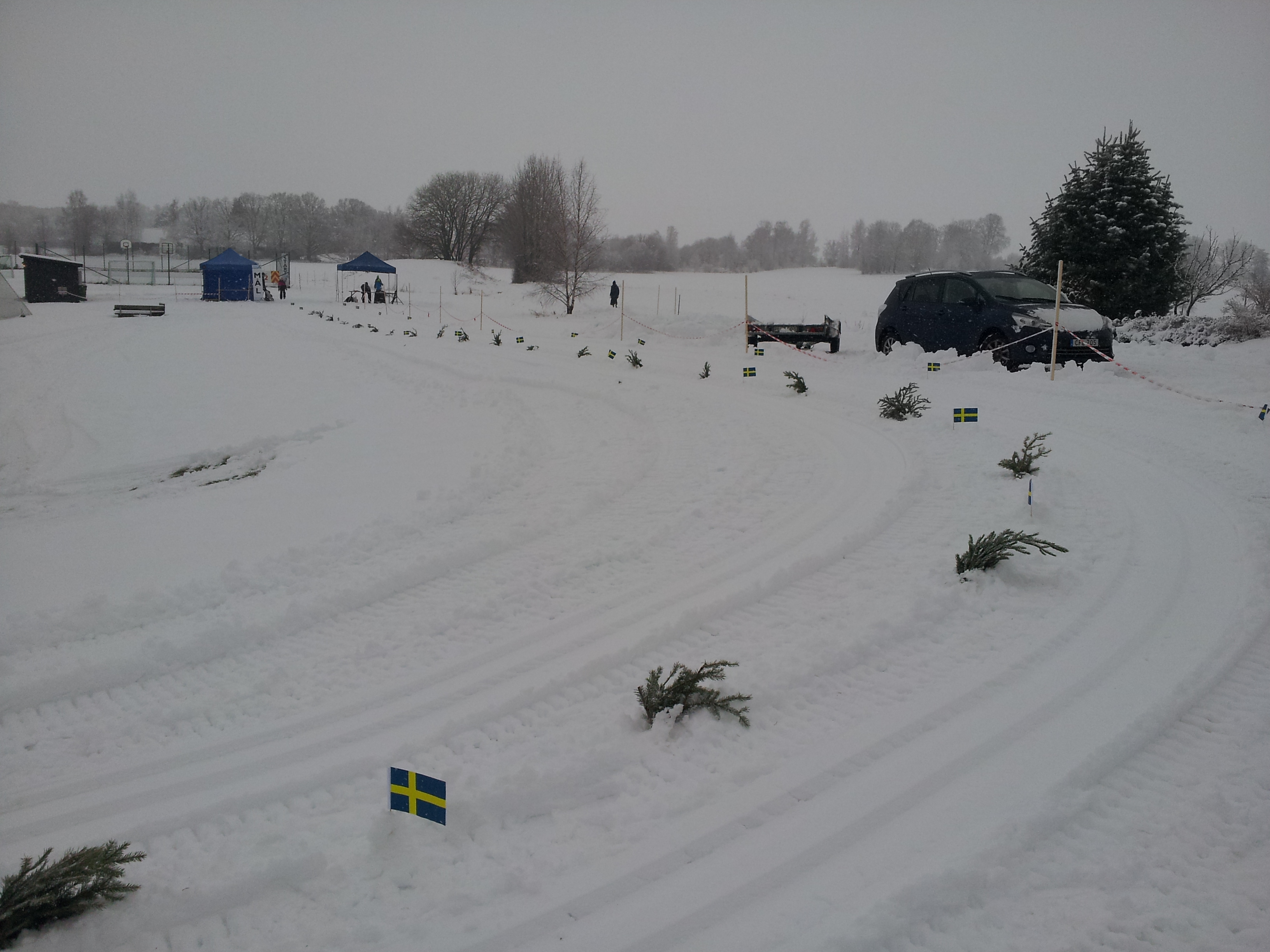 Söndag 1/2 Förberedelser inför Barnens Vasalopp